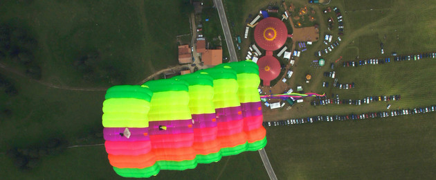 parachutes festival des vents 