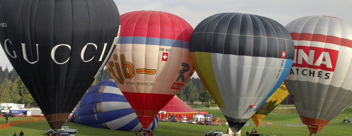 Départ des montgolfières 2012